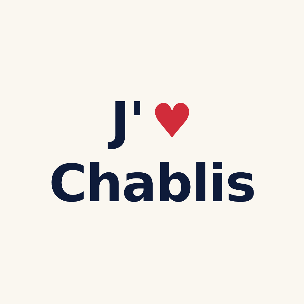 Tasse personnalisée Chablis — design J'aime Chablis