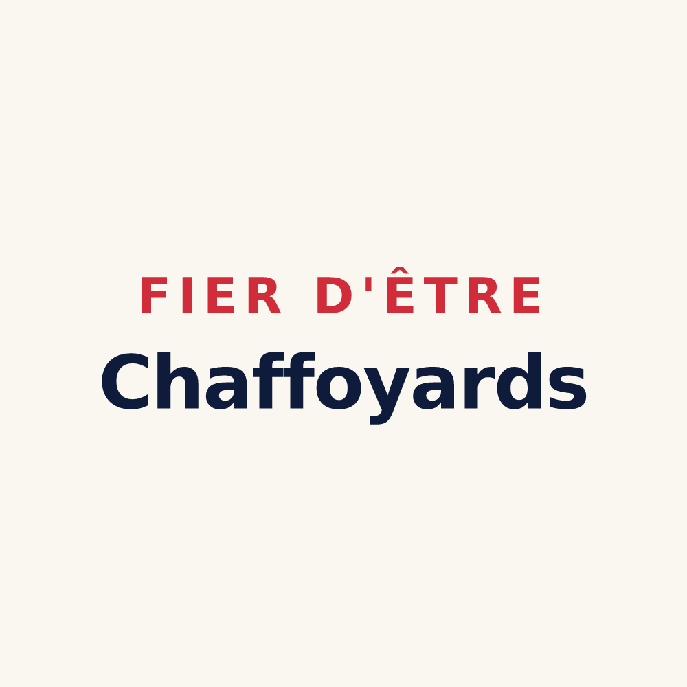 Tasse « Fier d'être Chaffoyards » — design pour Chaffois