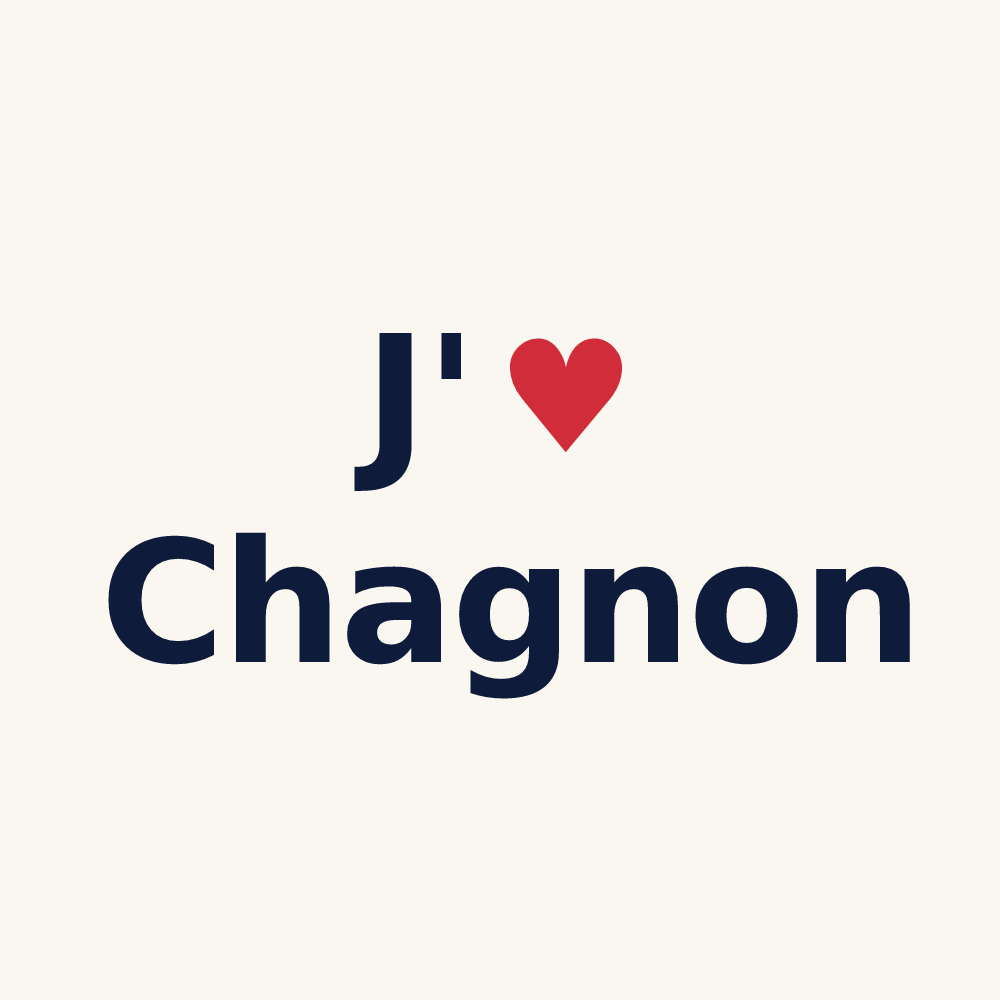 Tasse personnalisée Chagnon — design J'aime Chagnon