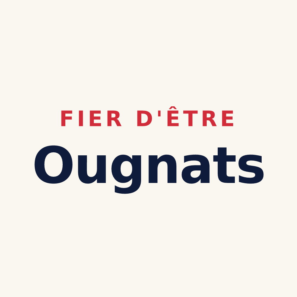 Tasse « Fier d'être Ougnats » — design pour Chagny