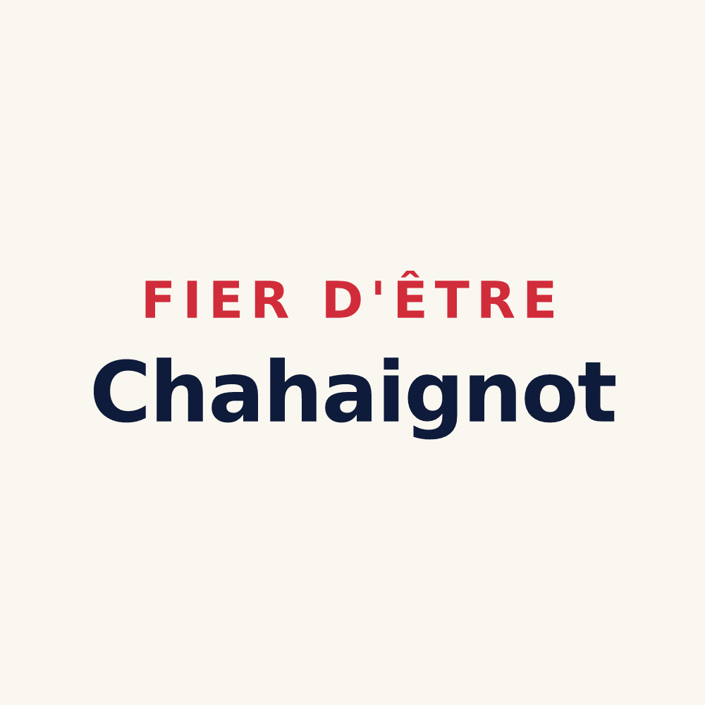 Tasse « Fier d'être Chahaignot » — design pour Chahaignes