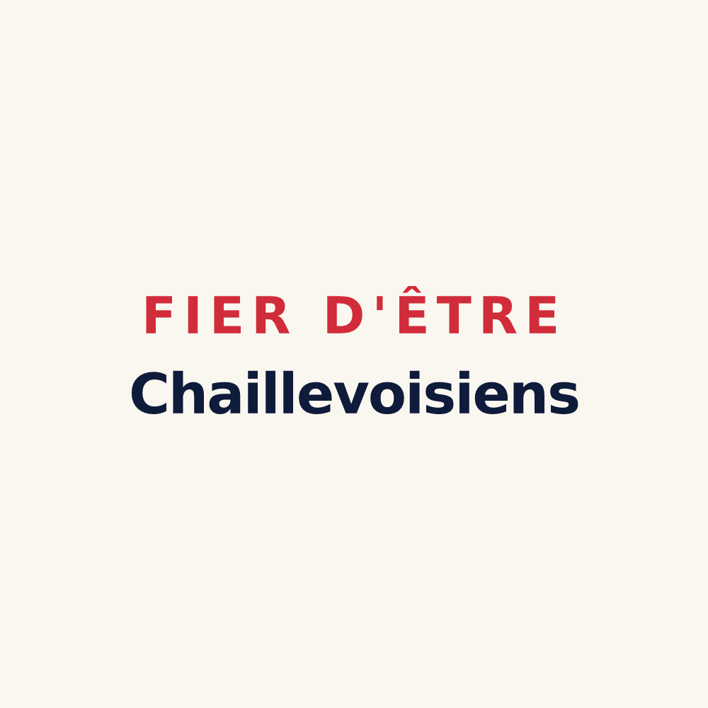 Tasse « Fier d'être Chaillevoisiens » — design pour Chaillevois