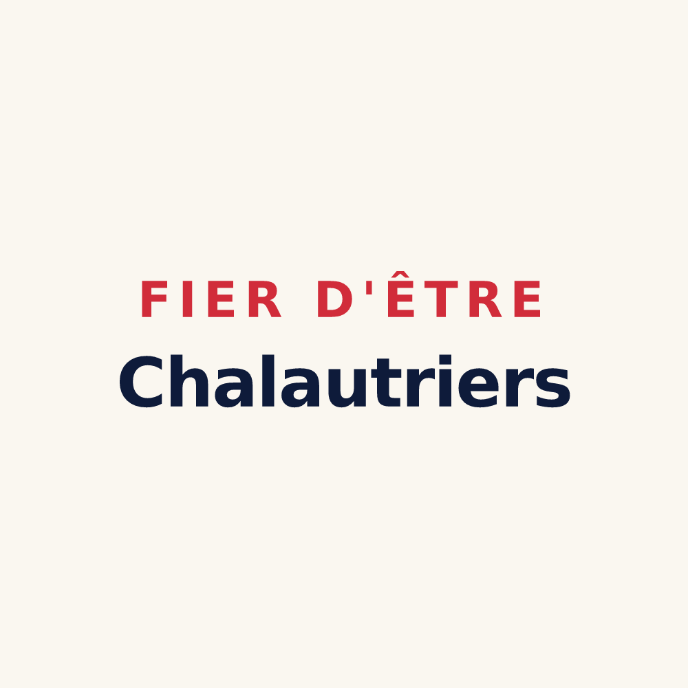 Tasse « Fier d'être Chalautriers » — design pour Chalautre-la-Grande