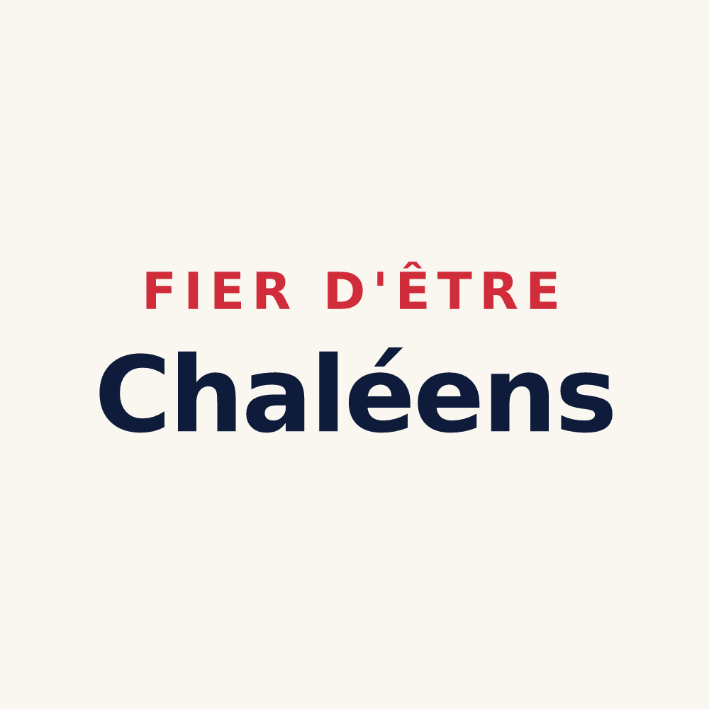 Tasse « Fier d'être Chaléens » — design pour Challes-la-Montagne