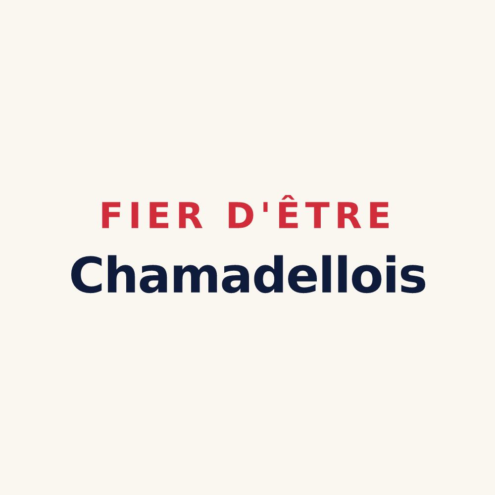 Tasse « Fier d'être Chamadellois » — design pour Chamadelle