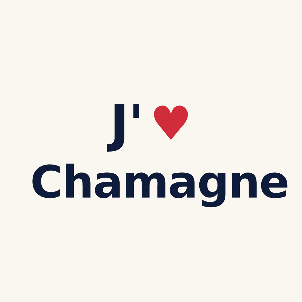 Tasse personnalisée Chamagne — design J'aime Chamagne