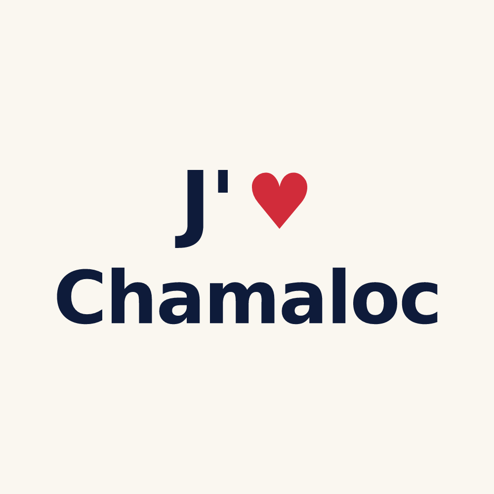 Tasse personnalisée Chamaloc — design J'aime Chamaloc