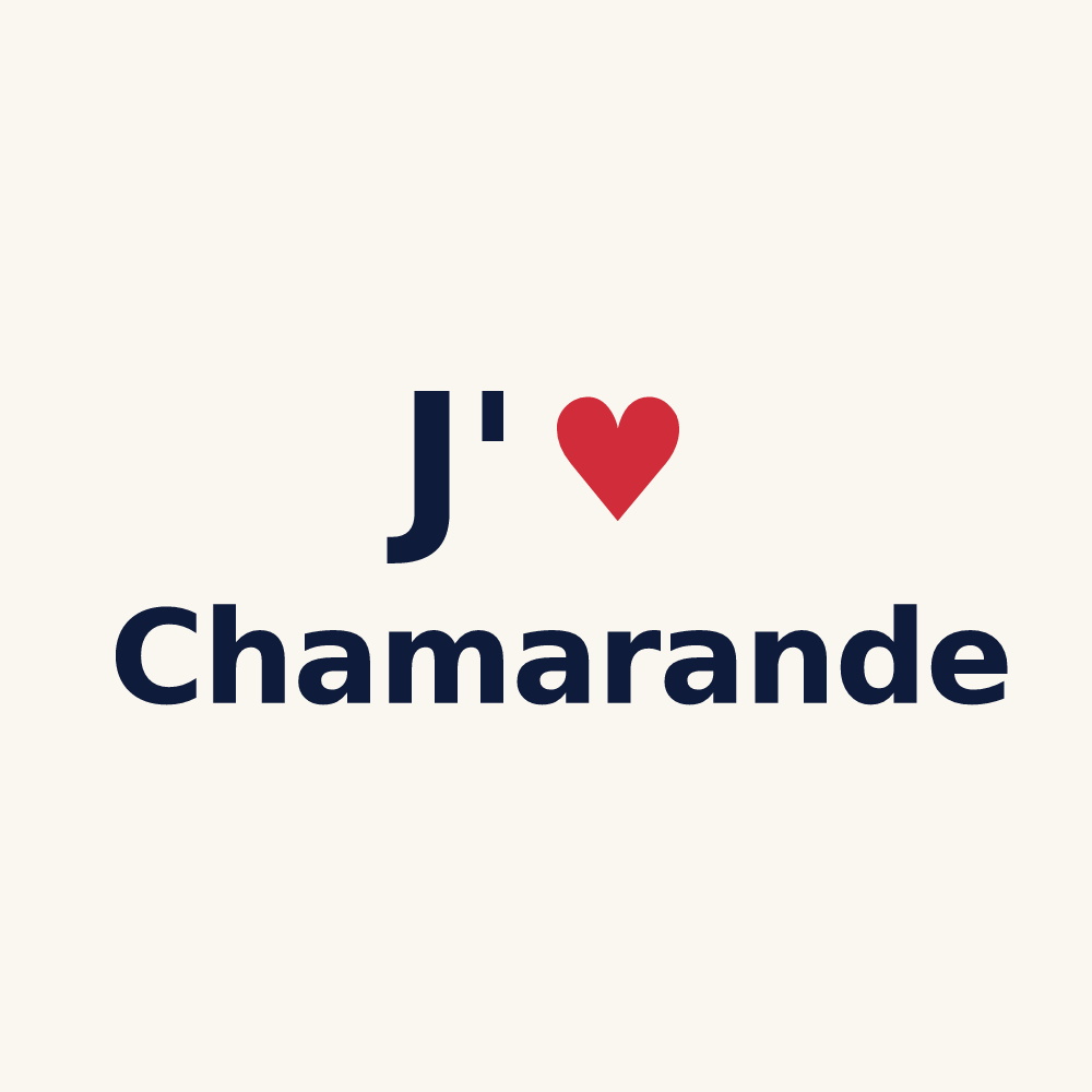 Tasse personnalisée Chamarande — design J'aime Chamarande