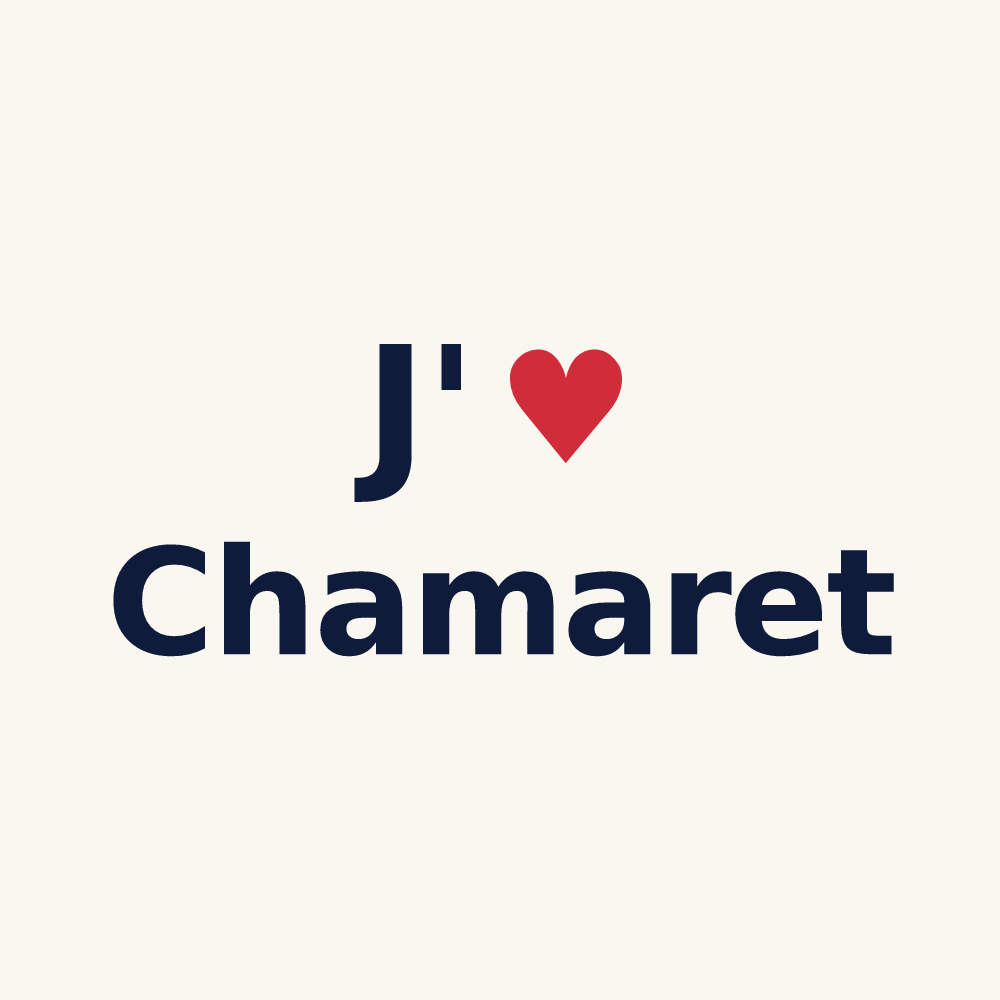 Tasse personnalisée Chamaret — design J'aime Chamaret