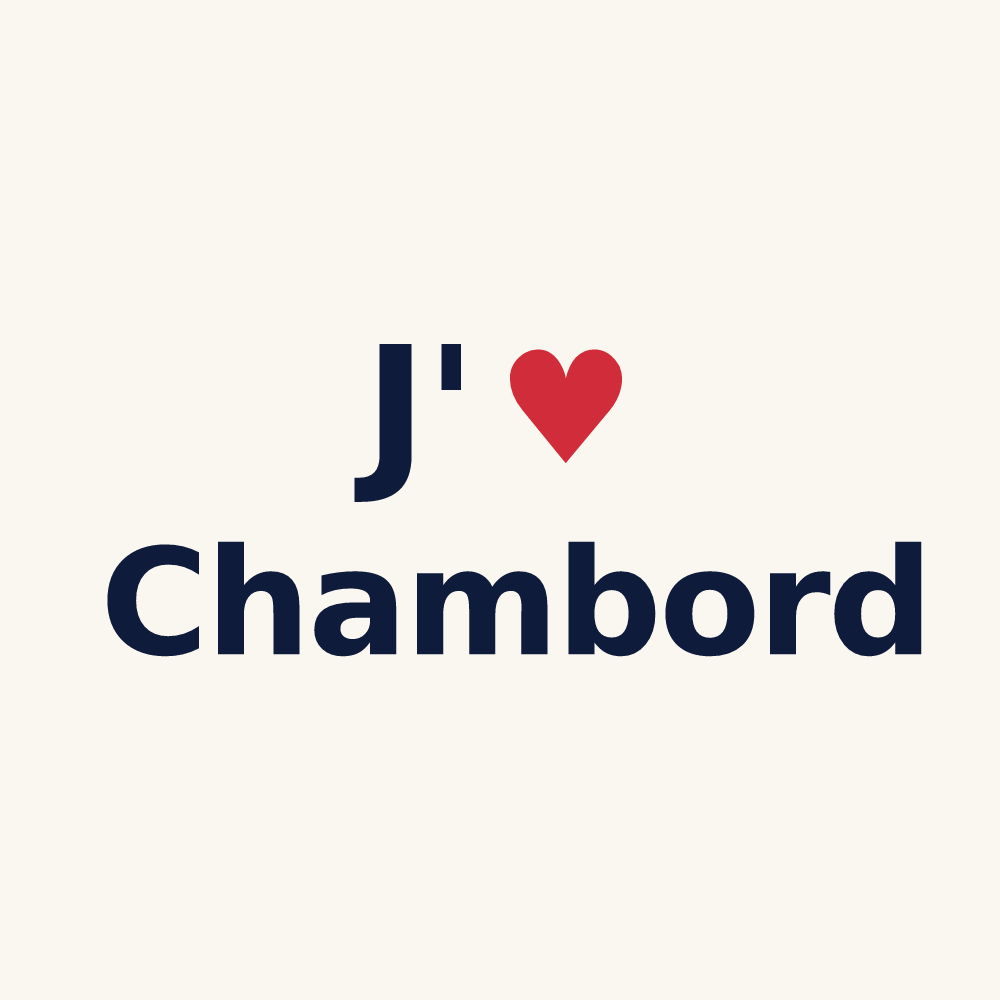 Tasse personnalisée Chambord — design J'aime Chambord