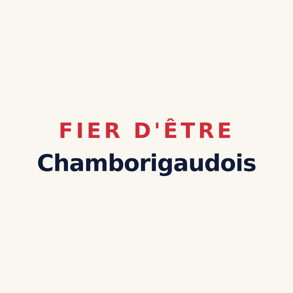 Tasse « Fier d'être Chamborigaudois » — design pour Chamborigaud