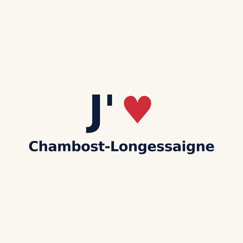 Tasse personnalisée Chambost-Longessaigne — design J'aime Chambost-Longessaigne