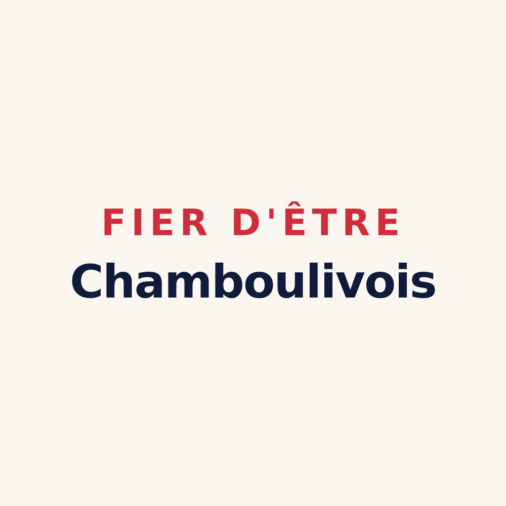 Tasse « Fier d'être Chamboulivois » — design pour Chamboulive