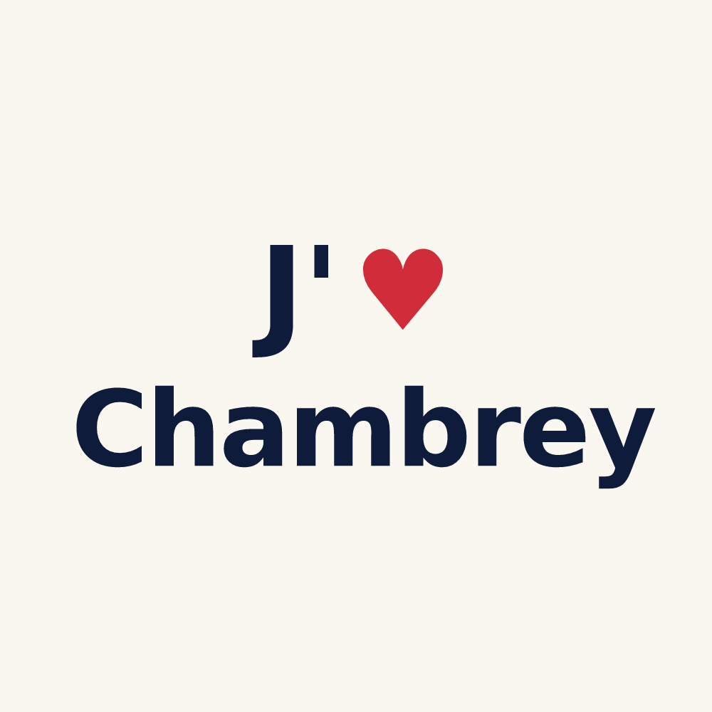 Tasse personnalisée Chambrey — design J'aime Chambrey