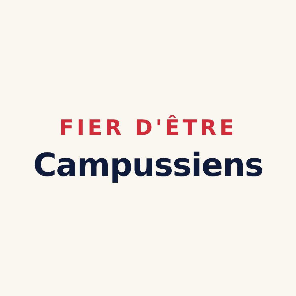 Tasse « Fier d'être Campussiens » — design pour Champenoux