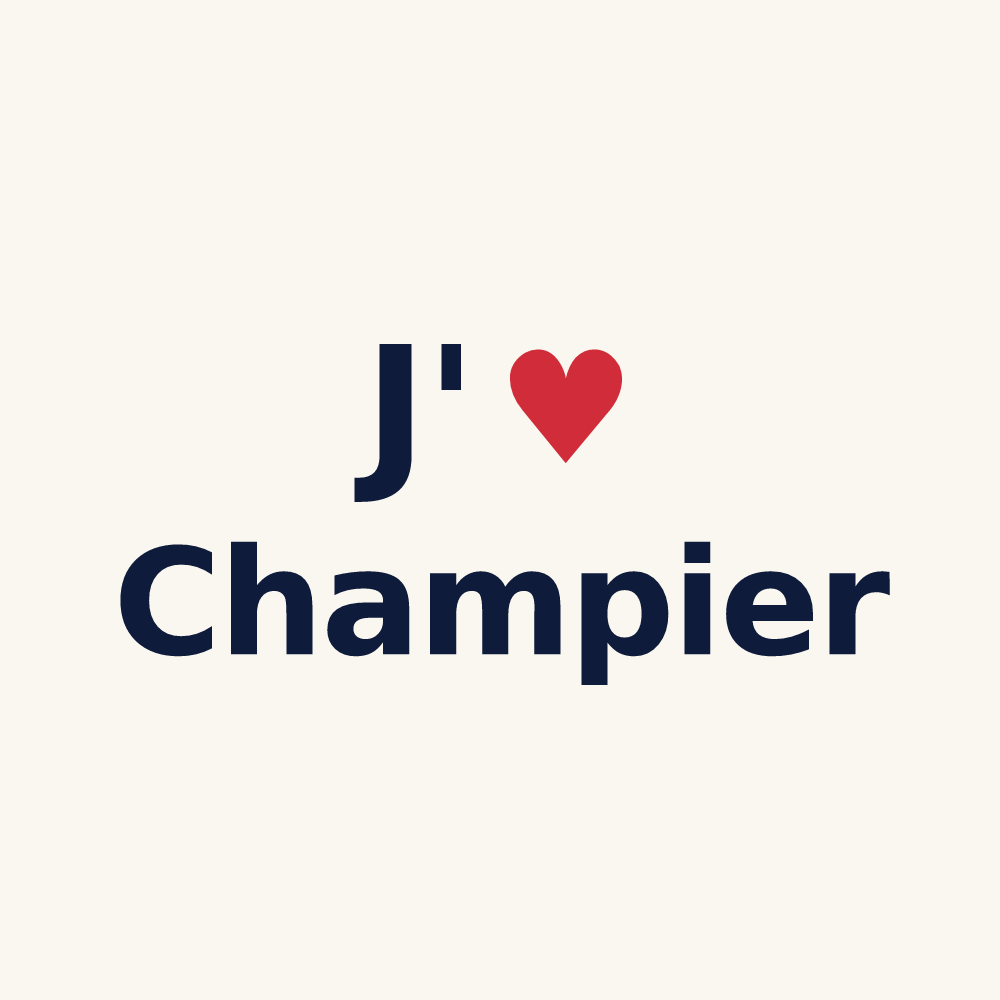 Tasse personnalisée Champier — design J'aime Champier
