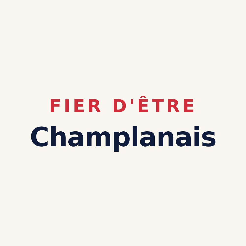 Tasse « Fier d'être Champlanais » — design pour Champlan