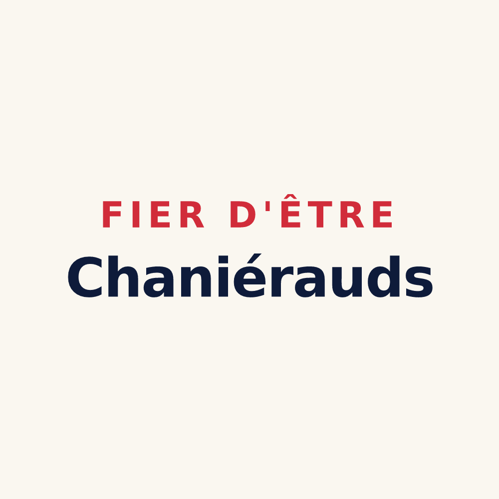 Tasse « Fier d'être Chaniérauds » — design pour Champniers