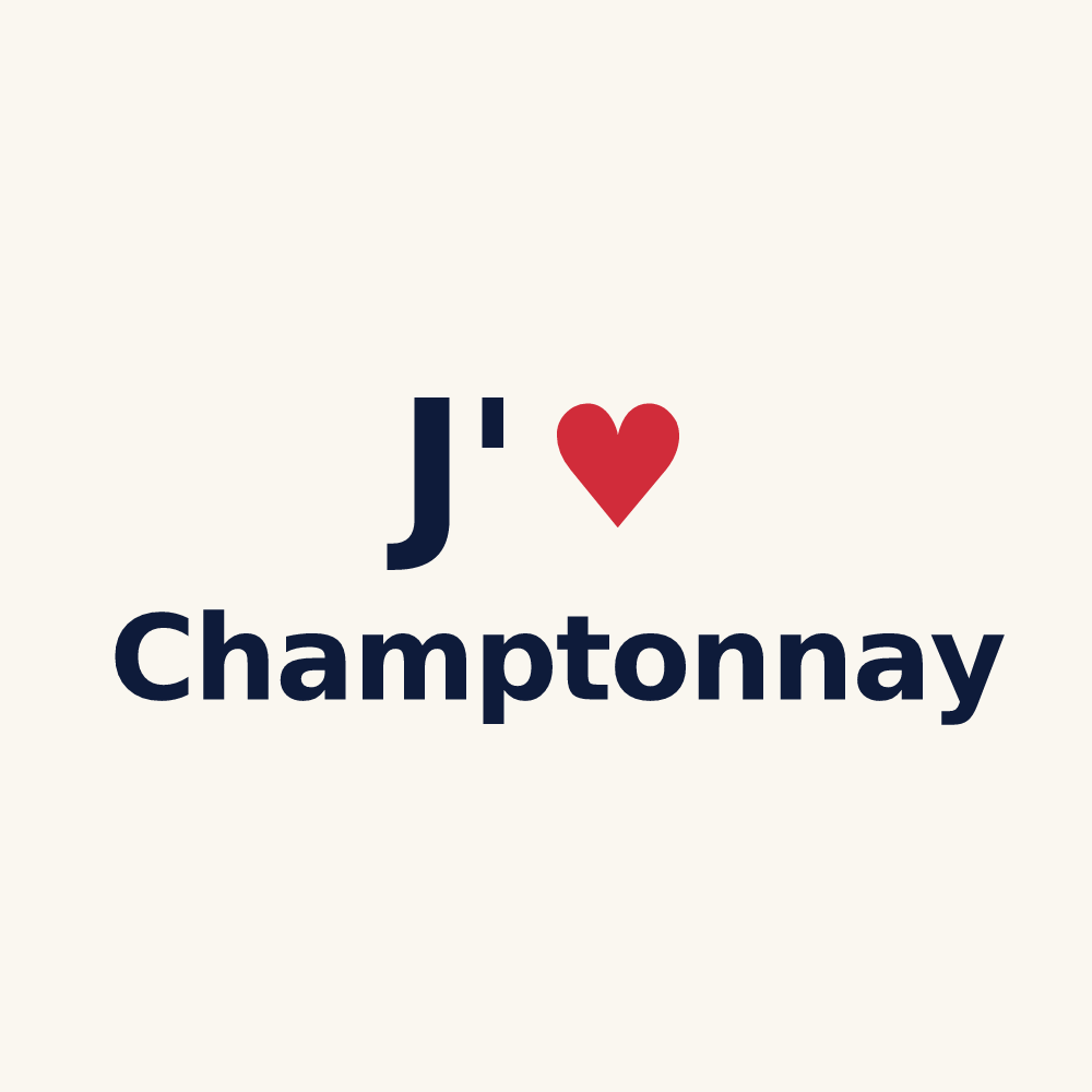 Tasse personnalisée Champtonnay — design J'aime Champtonnay