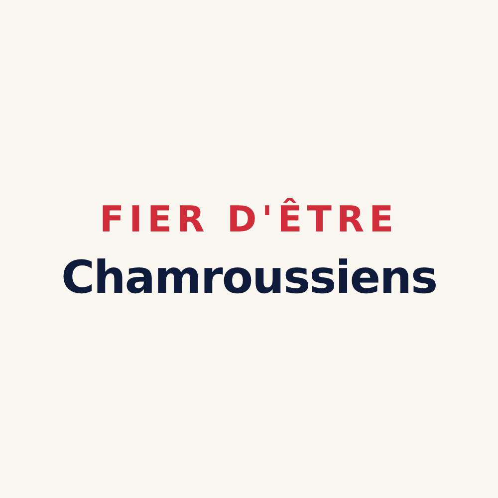 Tasse « Fier d'être Chamroussiens » — design pour Chamrousse