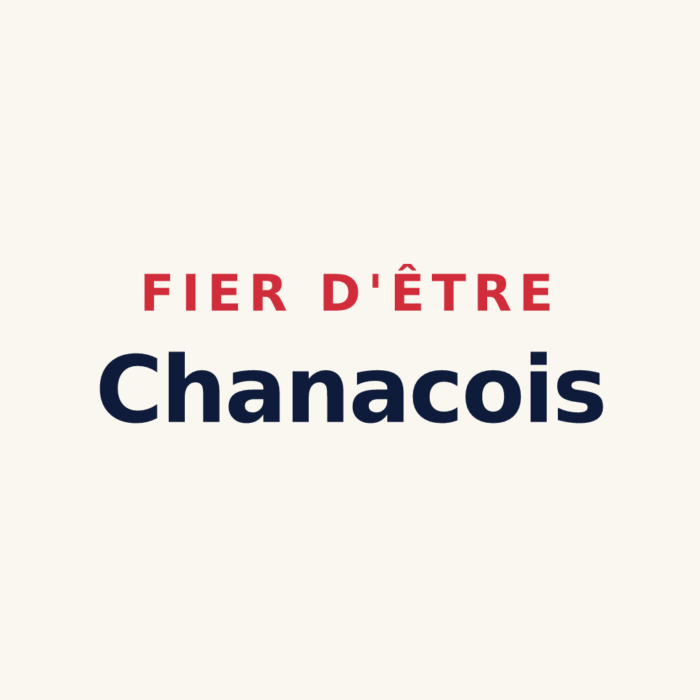 Tasse « Fier d'être Chanacois » — design pour Chanac