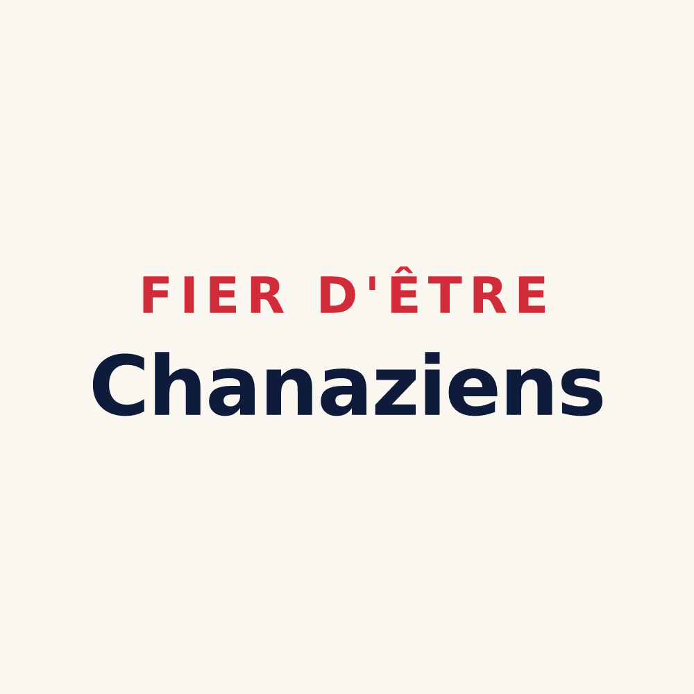 Tasse « Fier d'être Chanaziens » — design pour Chanaz