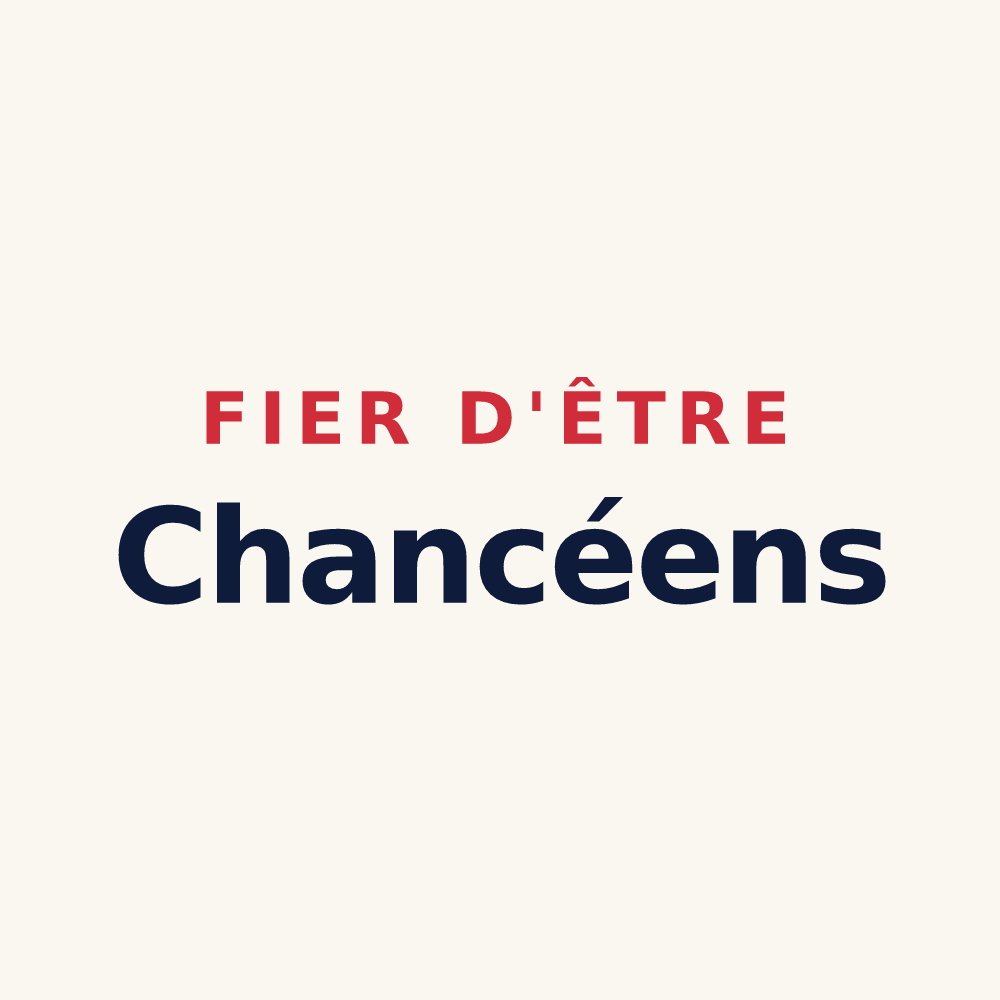 Tasse « Fier d'être Chancéens » — design pour Chançay