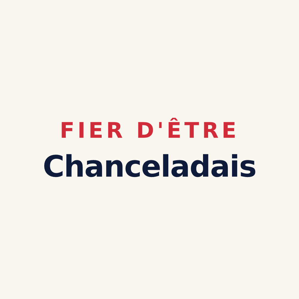 Tasse « Fier d'être Chanceladais » — design pour Chancelade