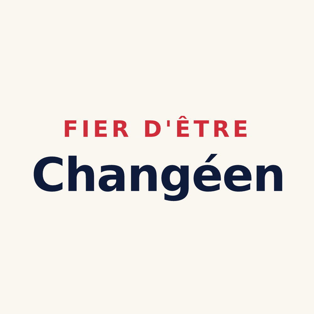 Tasse « Fier d'être Changéen » — design pour Changé