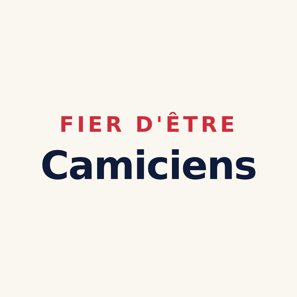 Tasse « Fier d'être Camiciens » — design pour Changy