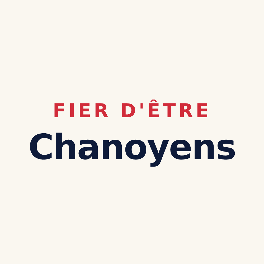 Tasse « Fier d'être Chanoyens » — design pour Chanoy