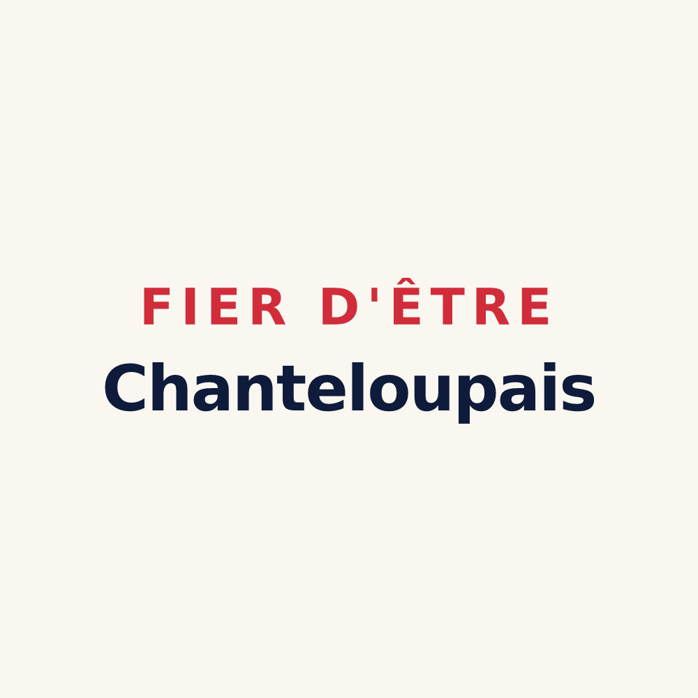 Tasse « Fier d'être Chanteloupais » — design pour Chanteloup