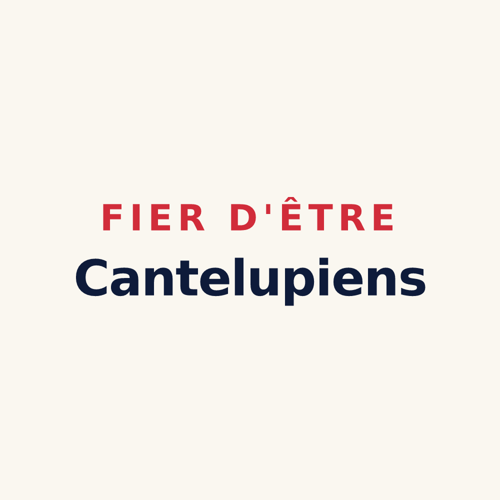 Tasse « Fier d'être Cantelupiens » — design pour Chanteloup-les-Bois