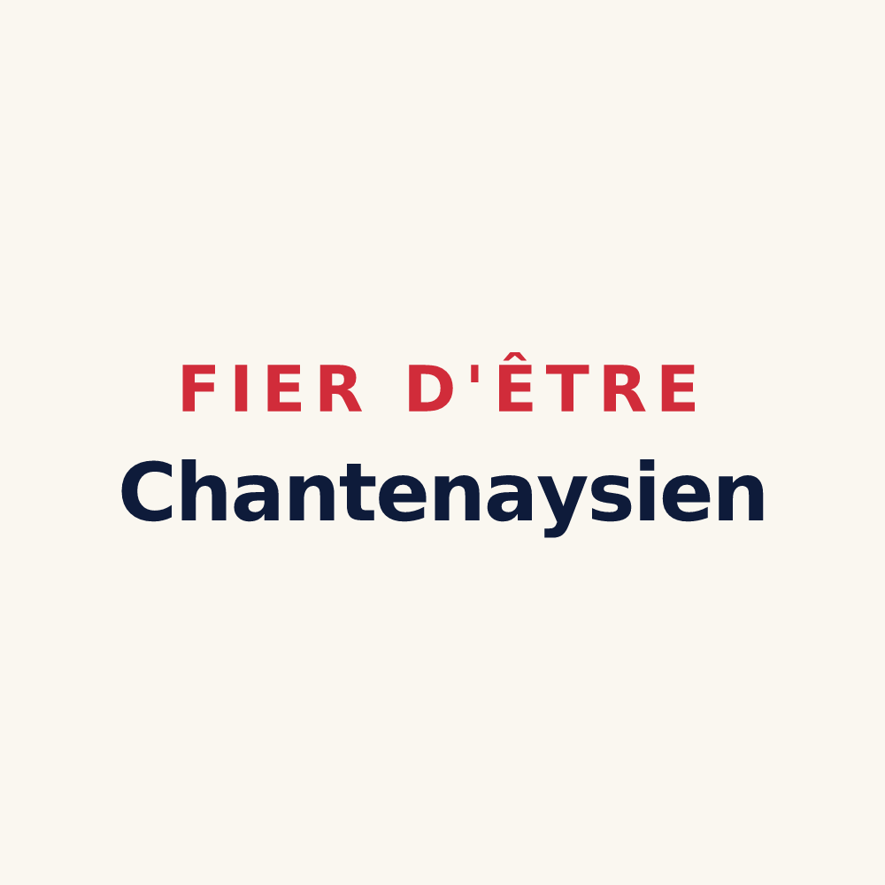 Tasse « Fier d'être Chantenaysien » — design pour Chantenay-Villedieu