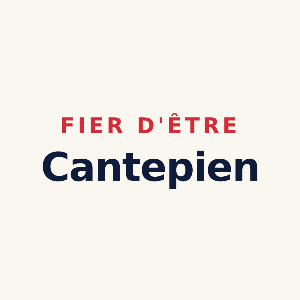 Tasse « Fier d'être Cantepien » — design pour Chantepie