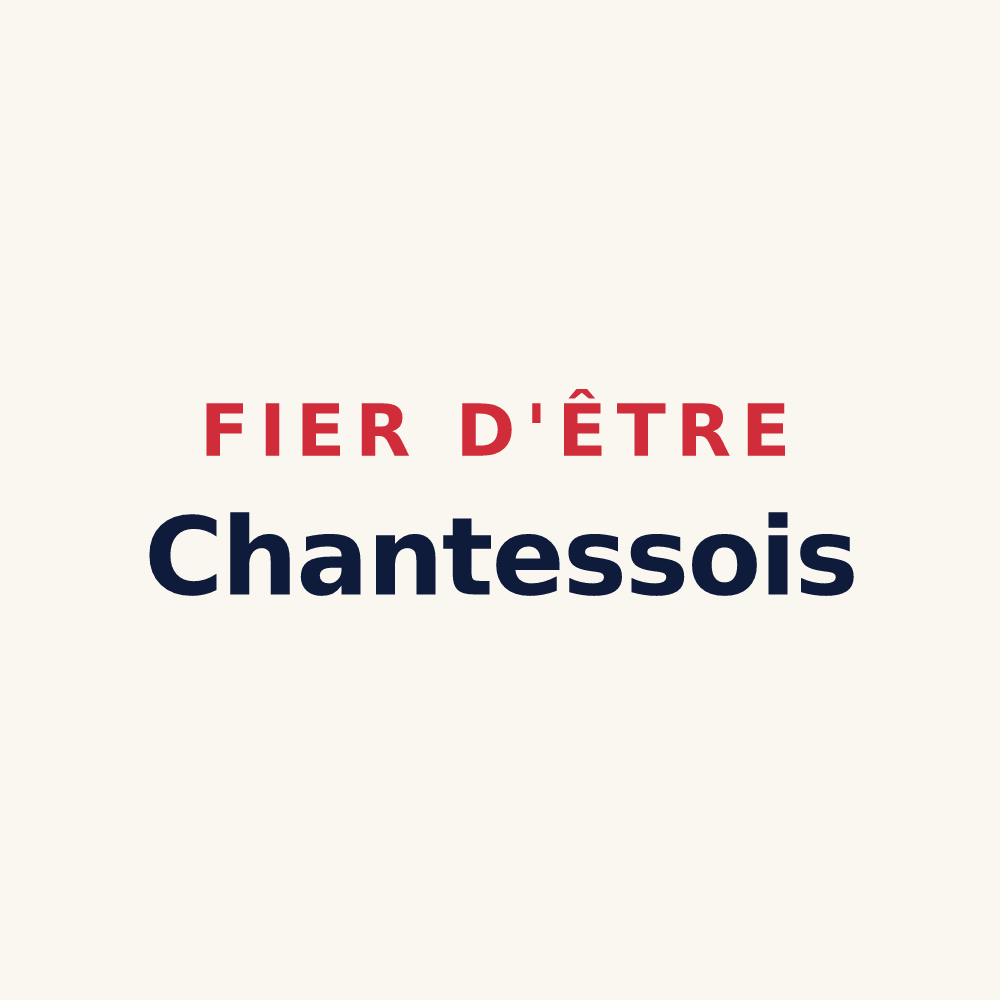 Tasse « Fier d'être Chantessois » — design pour Chantesse