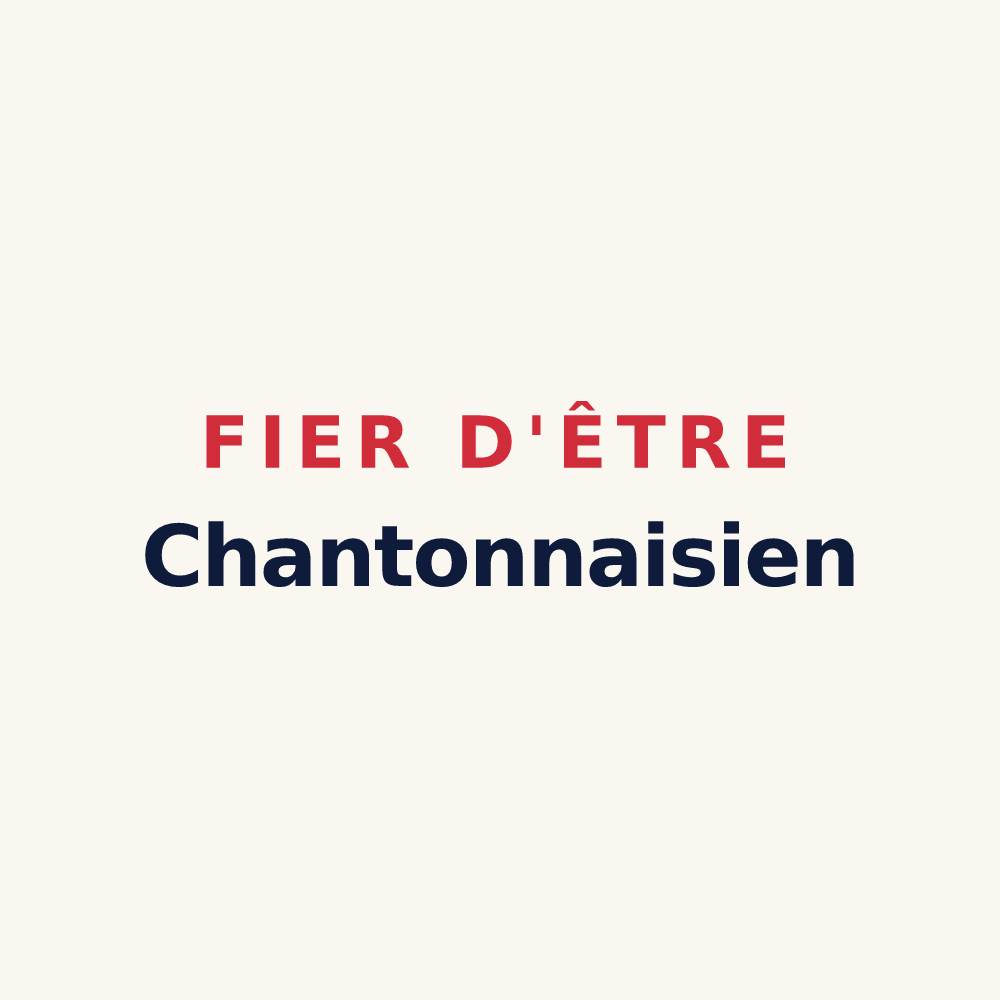Tasse « Fier d'être Chantonnaisien » — design pour Chantonnay
