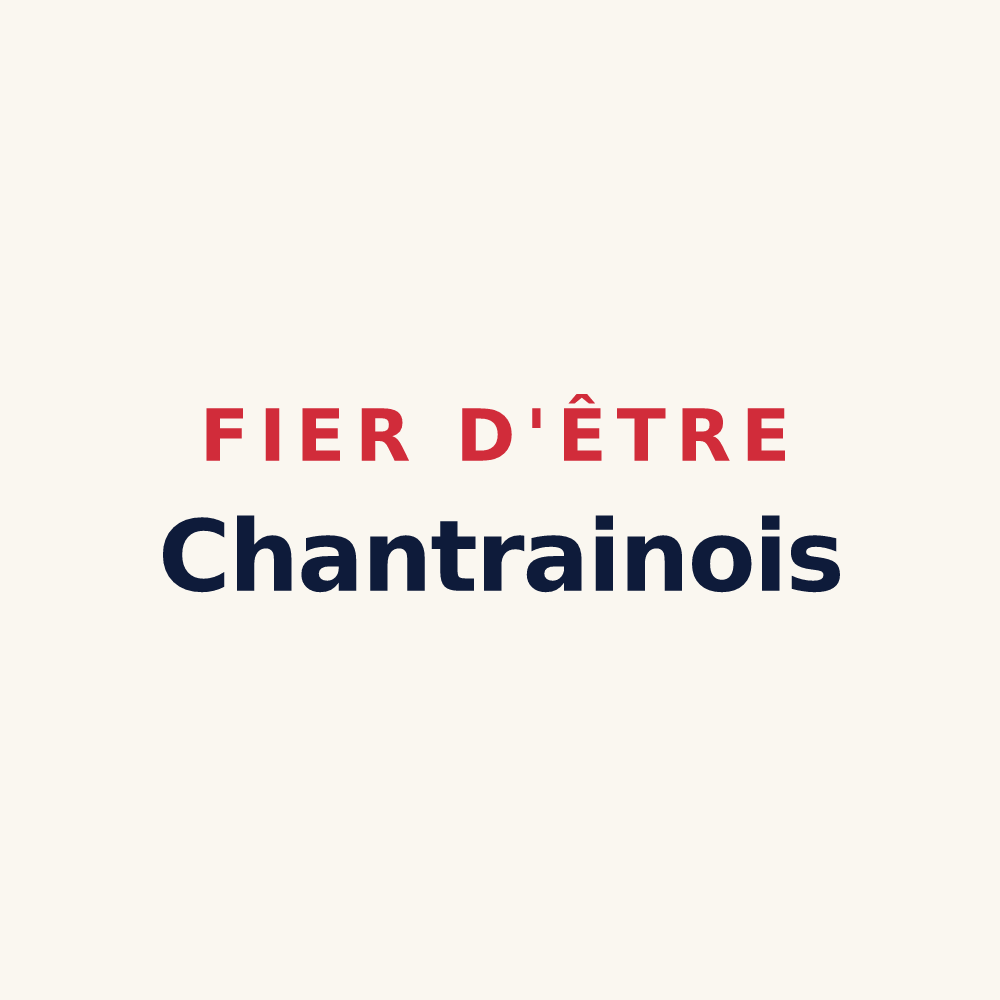 Tasse « Fier d'être Chantrainois » — design pour Chantraine
