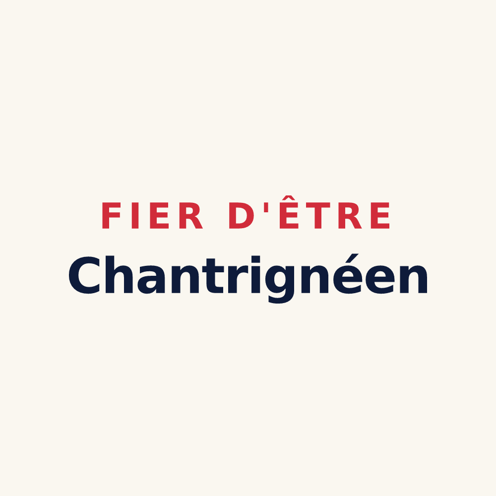 Tasse « Fier d'être Chantrignéen » — design pour Chantrigné