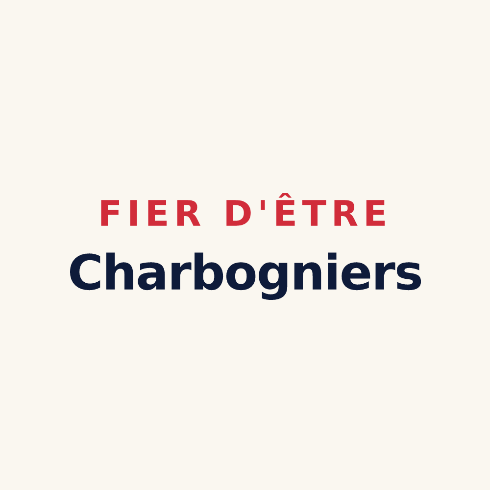 Tasse « Fier d'être Charbogniers » — design pour Charbogne