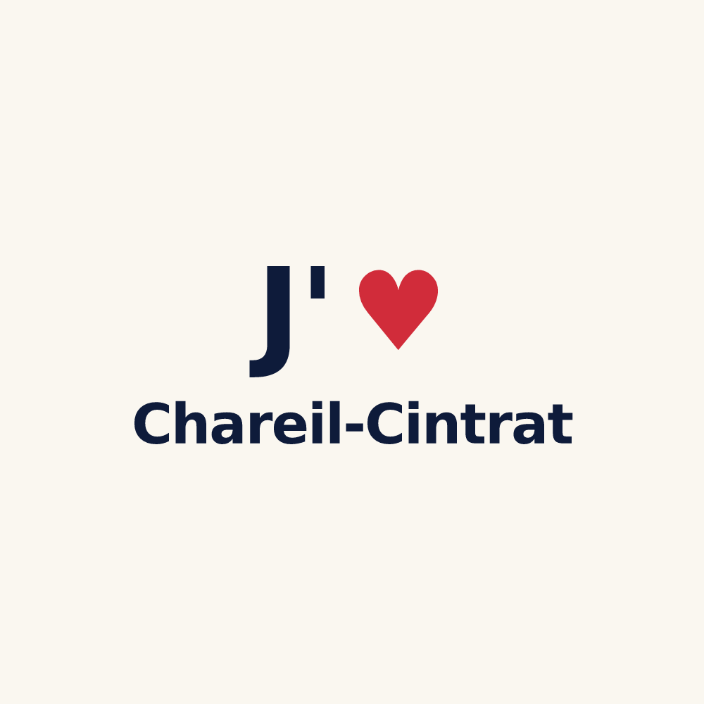 Tasse personnalisée Chareil-Cintrat — design J'aime Chareil-Cintrat