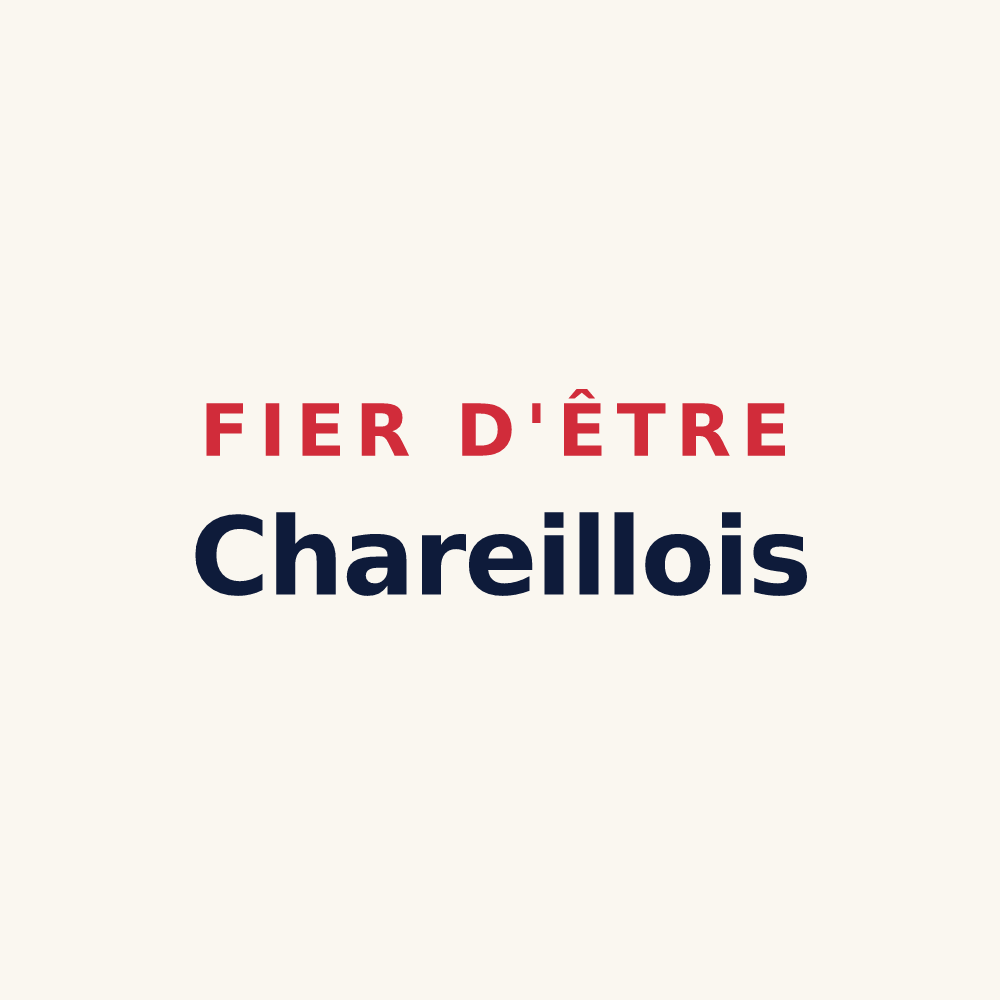 Tasse « Fier d'être Chareillois » — design pour Chareil-Cintrat