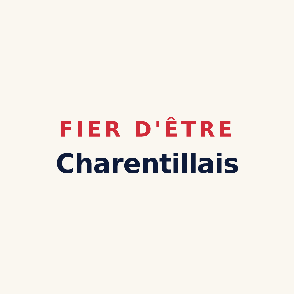 Tasse « Fier d'être Charentillais » — design pour Charentilly