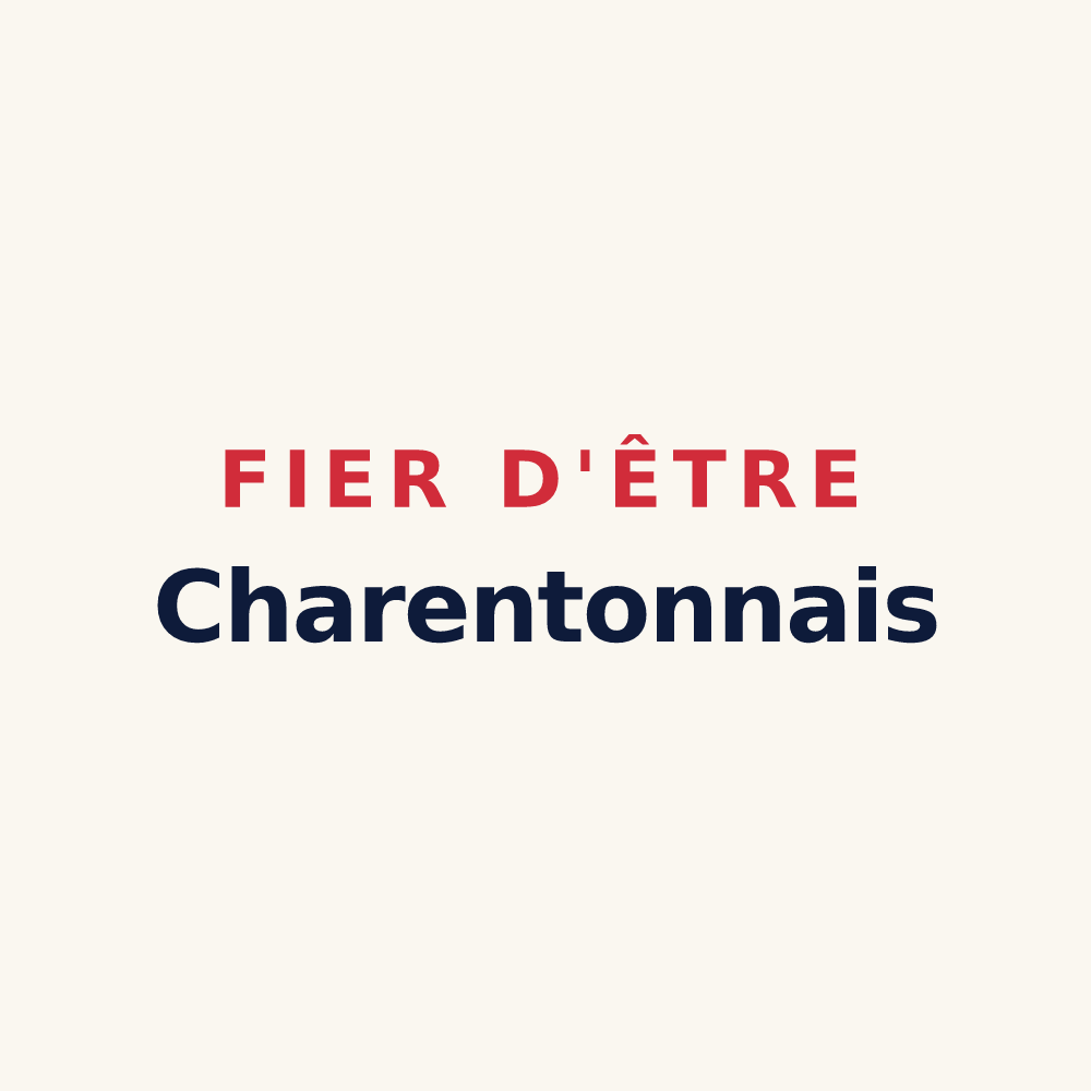 Tasse « Fier d'être Charentonnais » — design pour Charenton-le-Pont