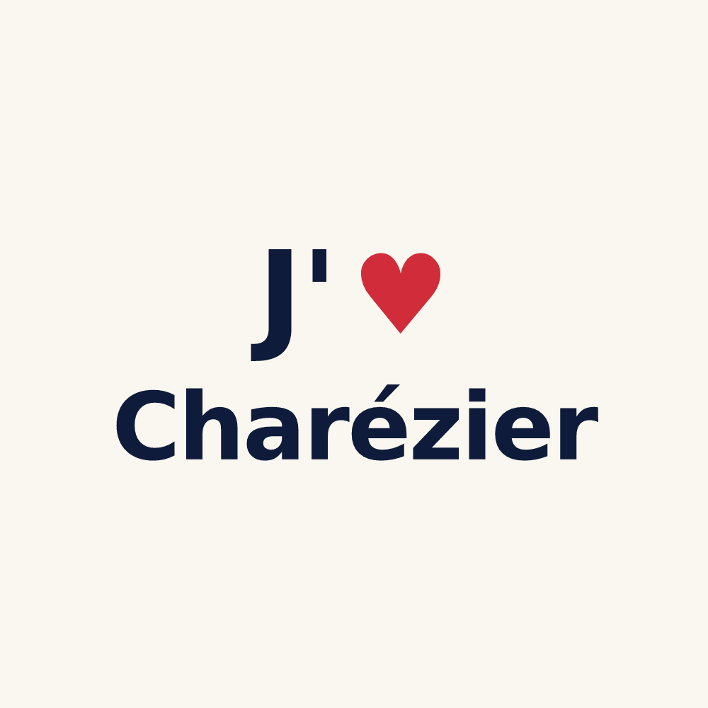 Tasse personnalisée Charézier — design J'aime Charézier
