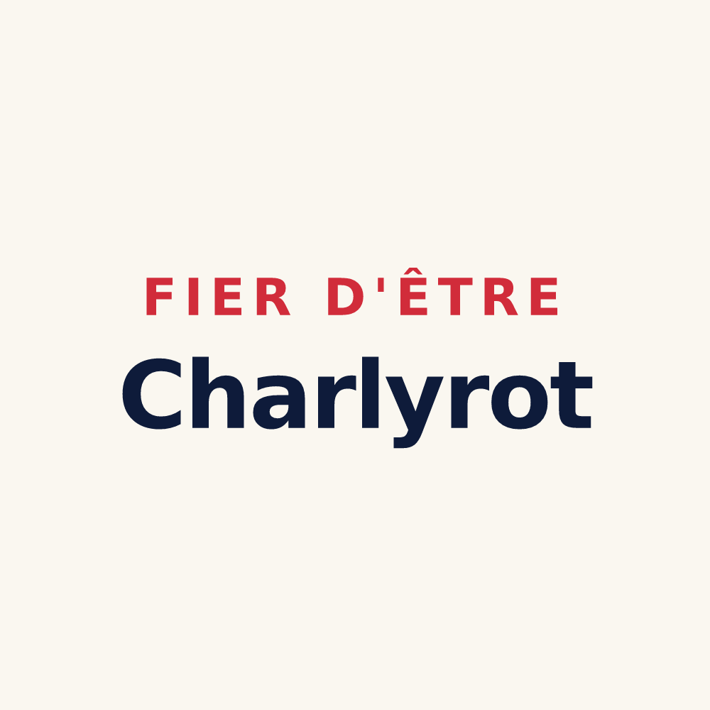 Tasse « Fier d'être Charlyrot » — design pour Charly