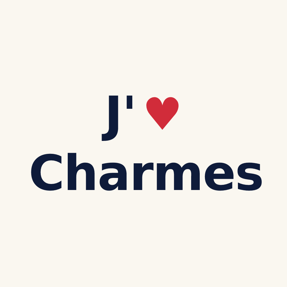 Tasse personnalisée Charmes — design J'aime Charmes