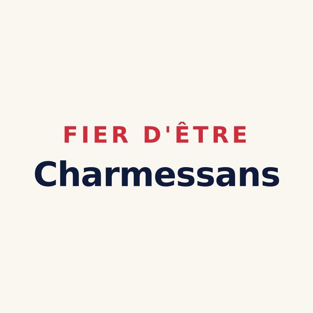 Tasse « Fier d'être Charmessans » — design pour Charmes-la-Grande