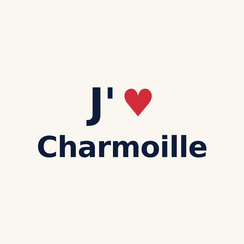 Tasse personnalisée Charmoille — design J'aime Charmoille