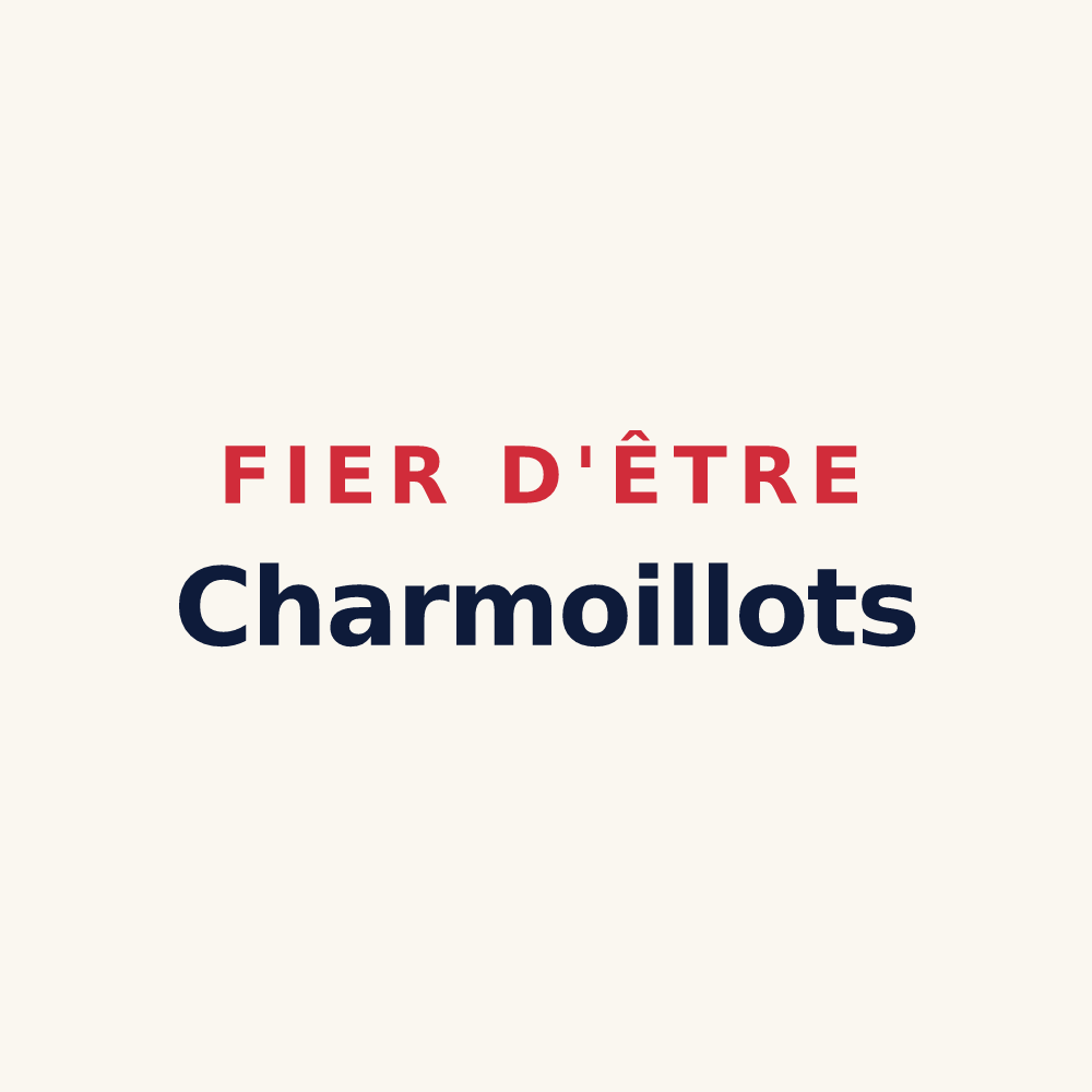Tasse « Fier d'être Charmoillots » — design pour Charmoille